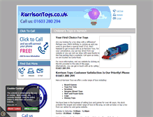 Tablet Screenshot of kerrisontoys.com